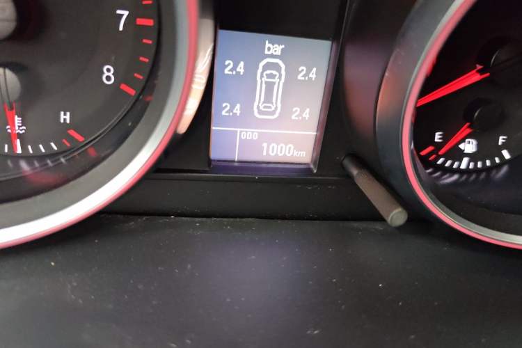 Used Haval H6 2017 Blue Label Sport Edition 1.5T Manual Two-Wheel Drive Elite Model Odometer Close Up