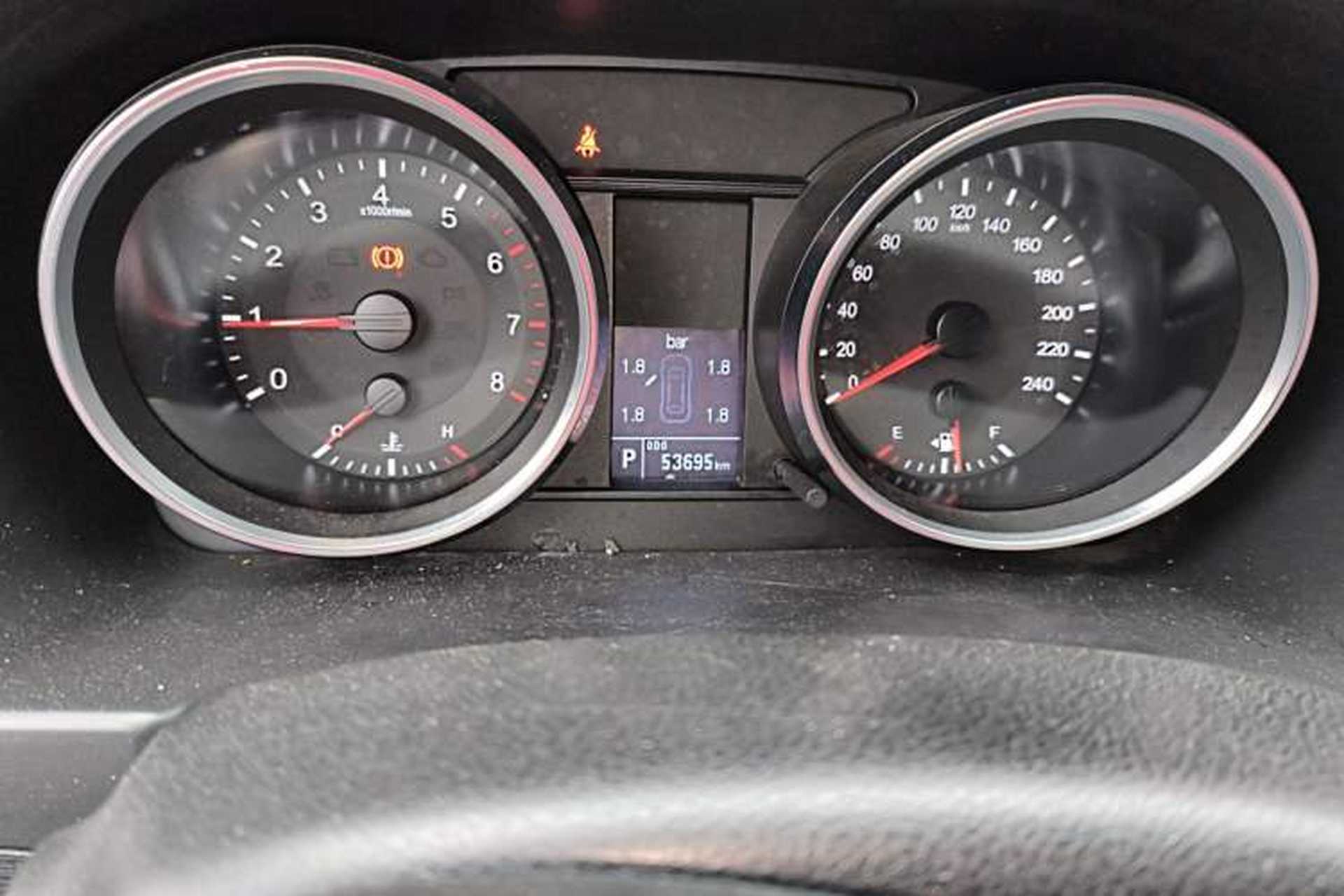 Used Haval H6 2017 Red-Label Sport Edition 1.5T Automatic Two-Wheel Drive Luxury Model Odometer Close Up