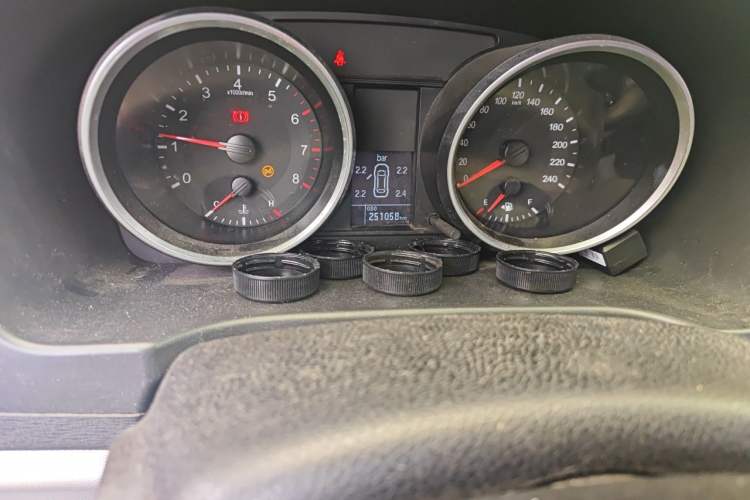 Used Haval H6 2017 Blue Label Sport Edition 1.5T Manual Two-Wheel Drive Elite Model Odometer Close Up
