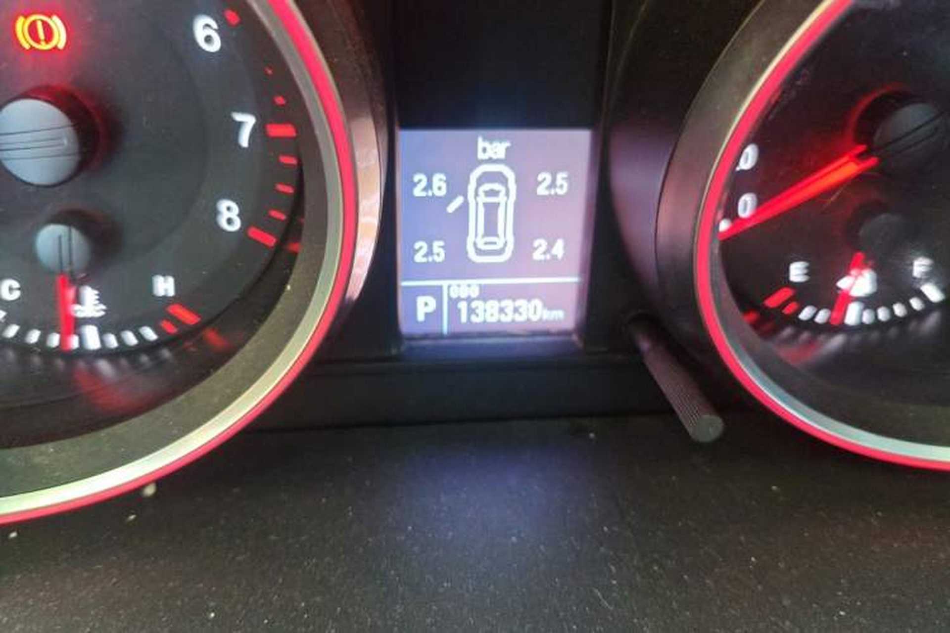 Used Haval H6 2017 Blue Label Sport Edition 1.5T Automatic Two-Wheel Drive Luxury Model Odometer Close Up