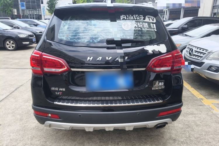 Used Haval H6 2017 Red-Label Sport Edition 1.5T Automatic Two-Wheel Drive Luxury Model Rear