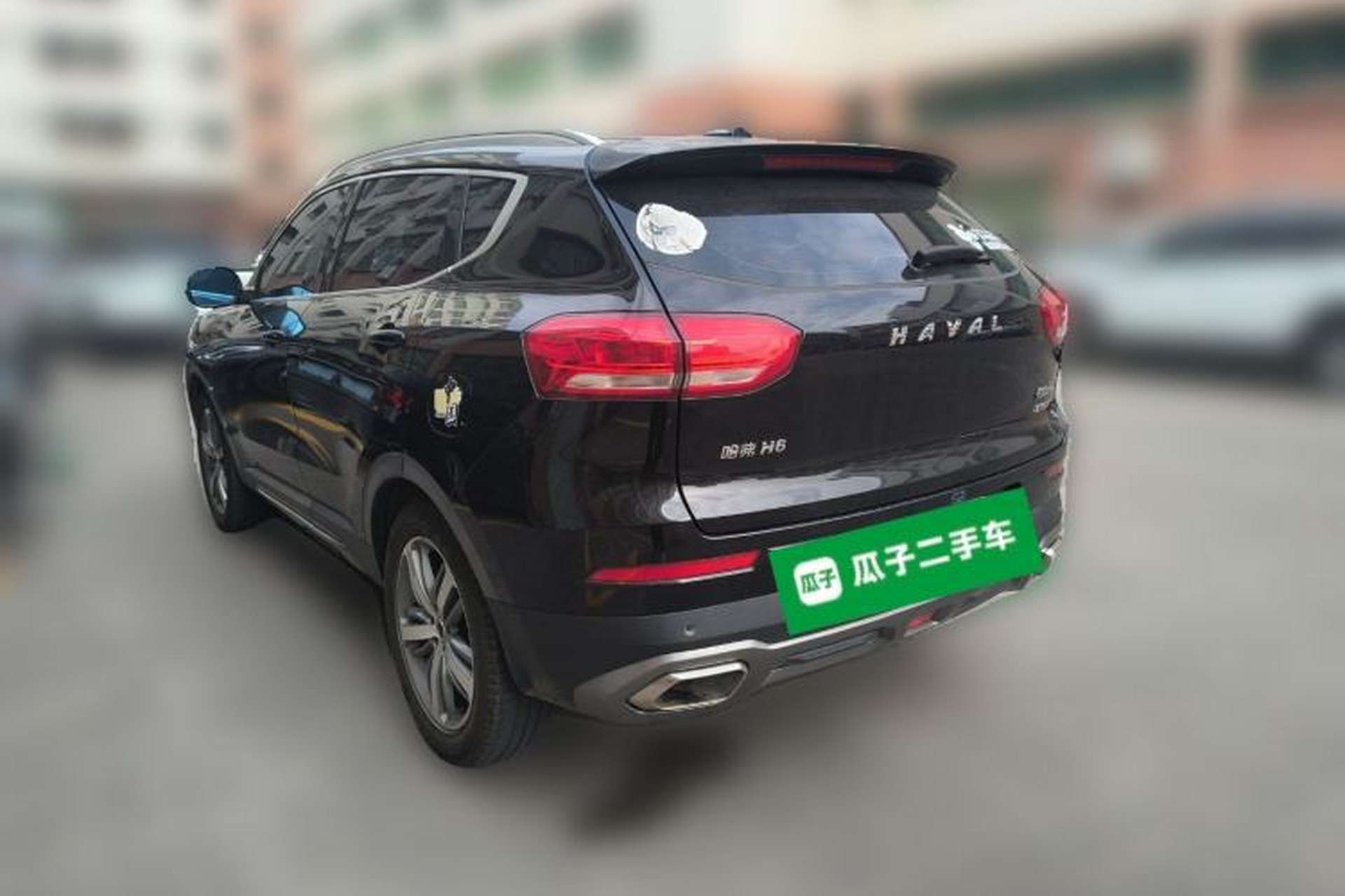 Used Haval H6 2017 Red Label 2.0T Automatic Two-Wheel Drive ZhiShang Model Rear Left 45 Deg