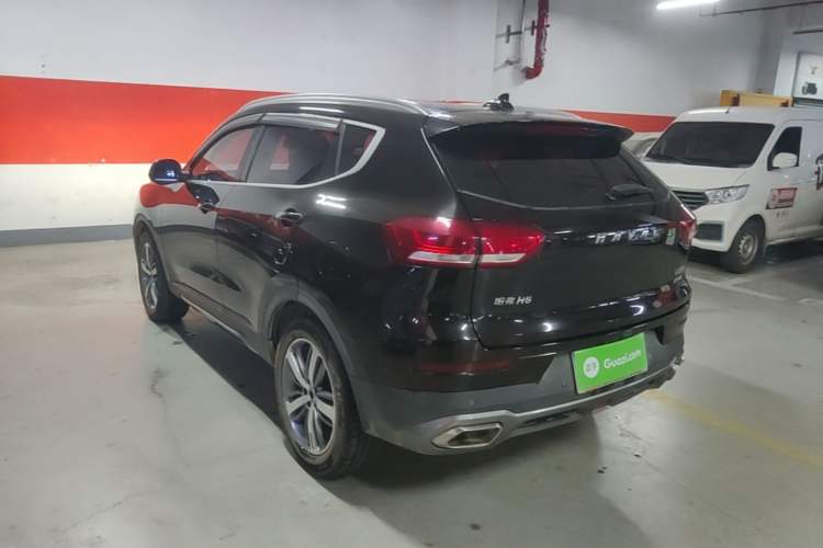 Used Haval H6 2017 Red Label 2.0T Automatic Two-Wheel Drive ZhiShang Model Rear Left 45 Deg