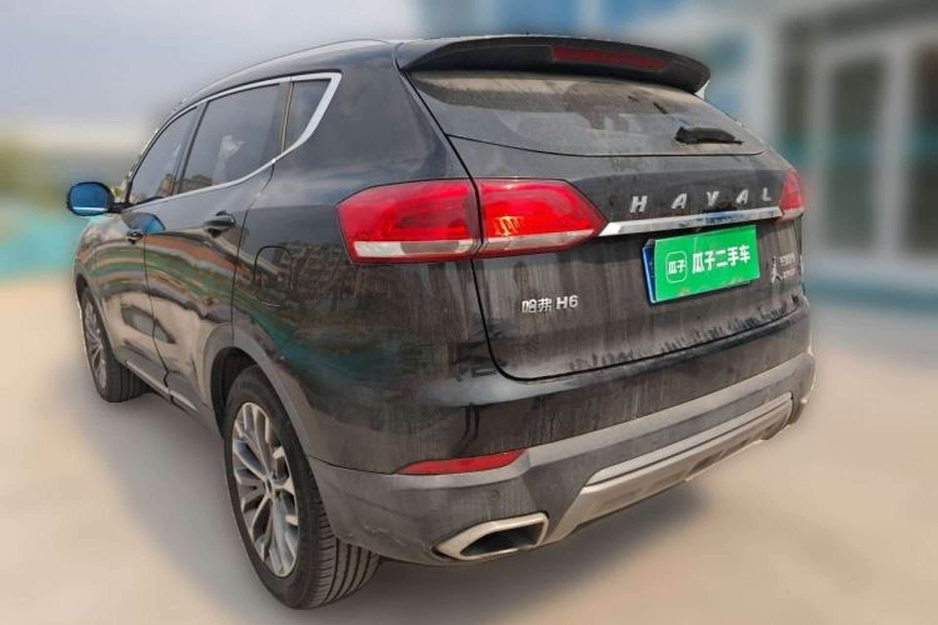 Used Haval H6 2017 Blue Label 2.0T Automatic Two-Wheel Drive Leading Model Rear Left 45 Deg
