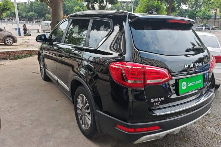 Used Haval H6 2017 Red-Label Sport Edition 1.5T Automatic Two-Wheel Drive Luxury Model Rear Left 45 Deg