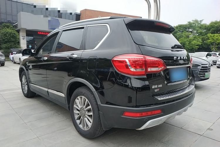 Used Haval H6 2017 Red-Label Sport Edition 1.5T Automatic Two-Wheel Drive Luxury Model Rear Left 45 Deg