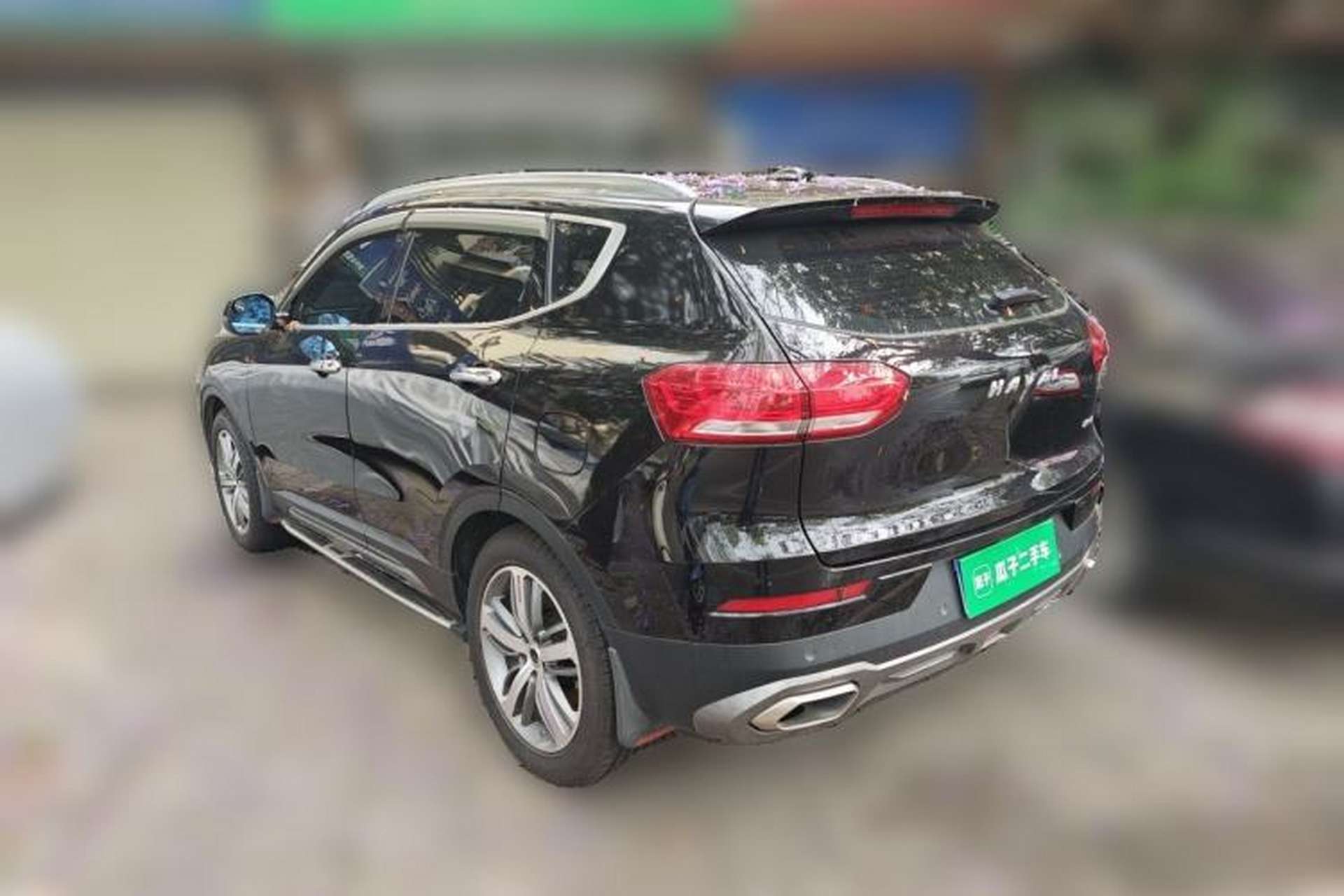 Used Haval H6 2017 Red Label 2.0T Automatic Two-Wheel Drive ZhiShang Model Rear Left 45 Deg