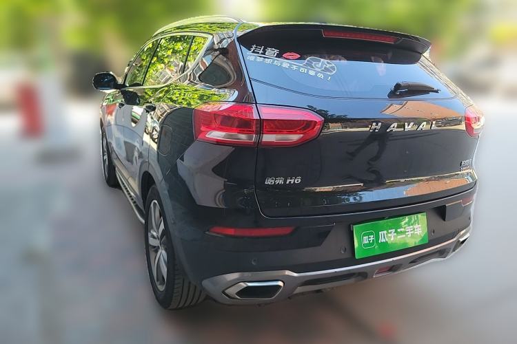 Used Haval H6 2017 Red Label 2.0T Automatic Two-Wheel Drive ZhiShang Model Rear Left 45 Deg