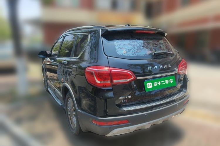 Used Haval H6 2017 Red-Label Sport Edition 1.5T Automatic Two-Wheel Drive Luxury Model Rear Left 45 Deg