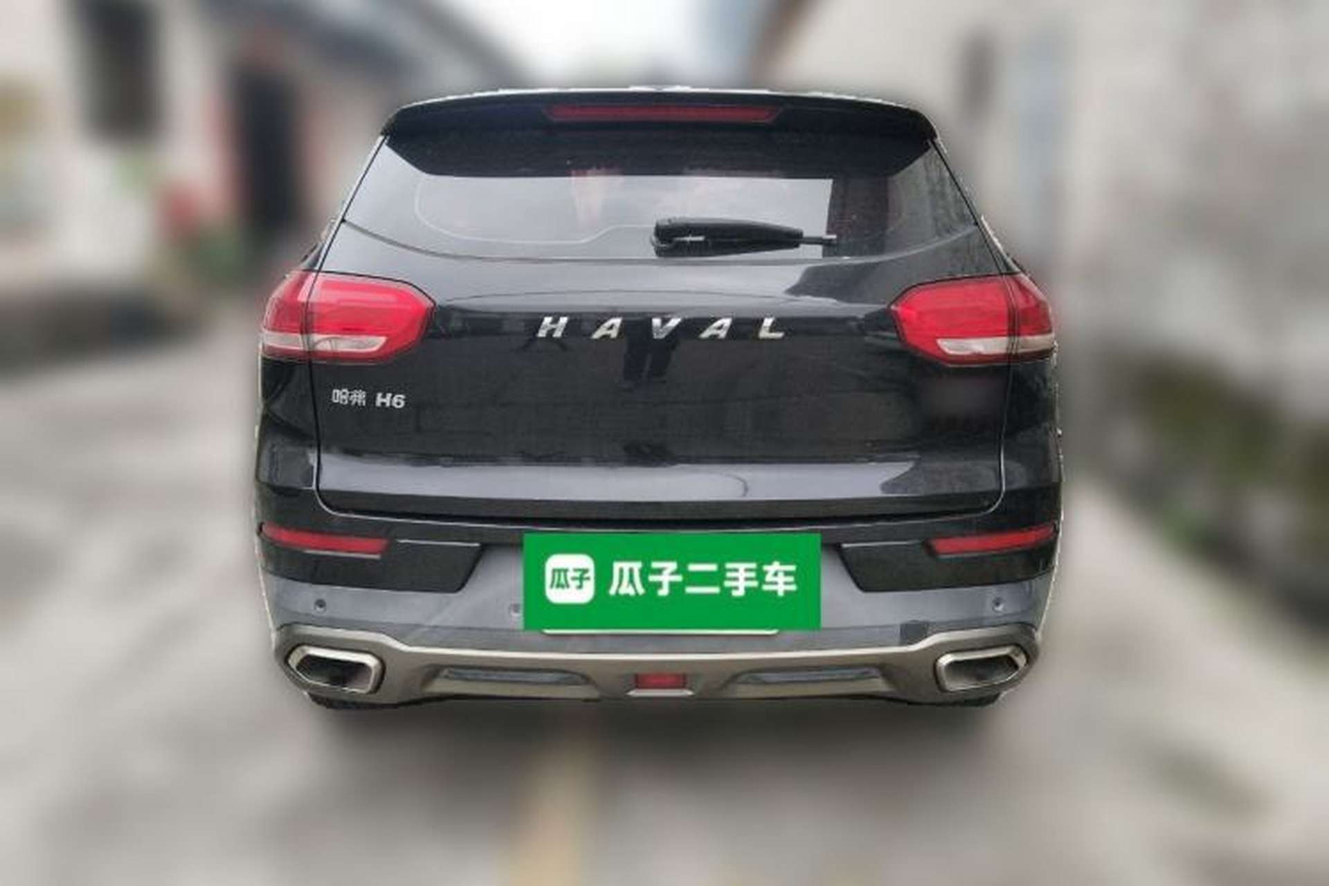 Used Haval H6 2017 Red-Label 1.5T Automatic Two-Wheel Drive Smart Edition Rear