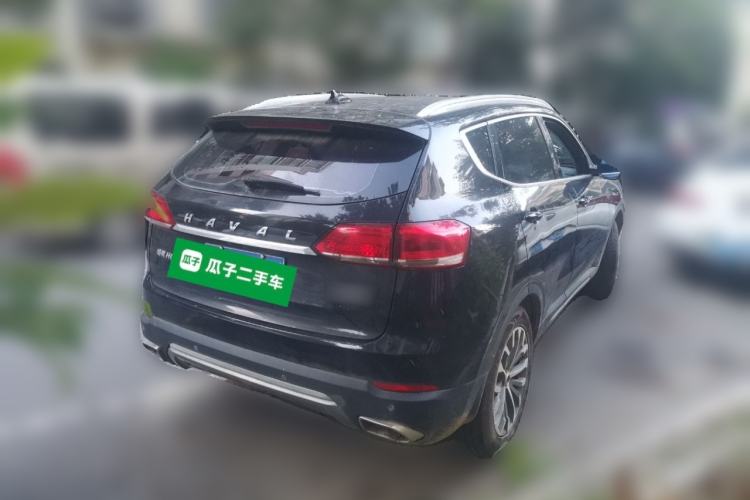 Used Haval H6 2017 Blue Label 1.5T Automatic Two-Wheel Drive ZhiShang Model Rear Right 45 Deg