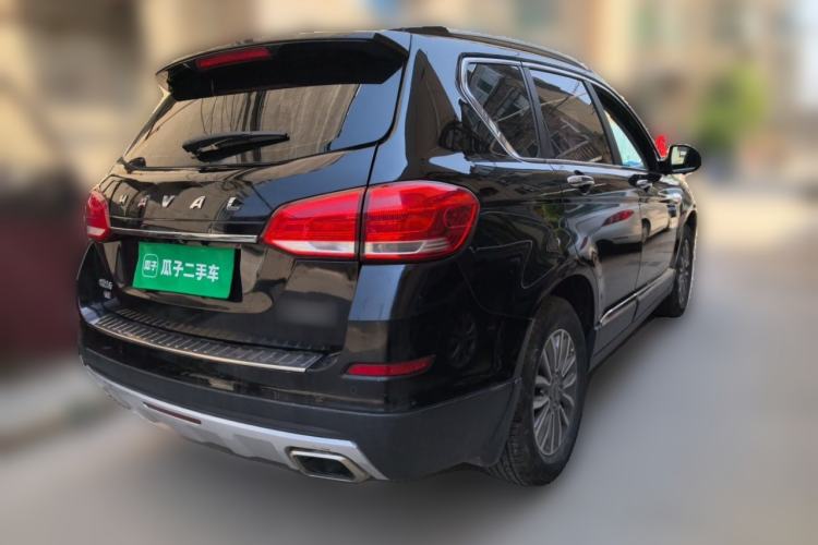 Used Haval H6 2017 Blue Label Sport Edition 1.5T Automatic Two-Wheel Drive Luxury Model Rear Right 45 Deg