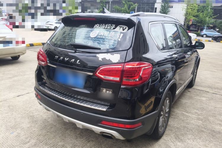 Used Haval H6 2017 Red-Label Sport Edition 1.5T Automatic Two-Wheel Drive Luxury Model Rear Right 45 Deg