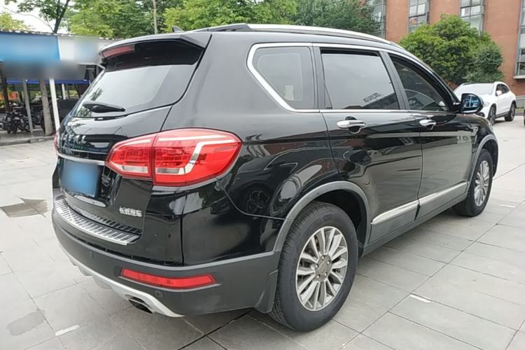 Used Haval H6 2017 Red-Label Sport Edition 1.5T Automatic Two-Wheel Drive Luxury Model Rear Right 45 Deg