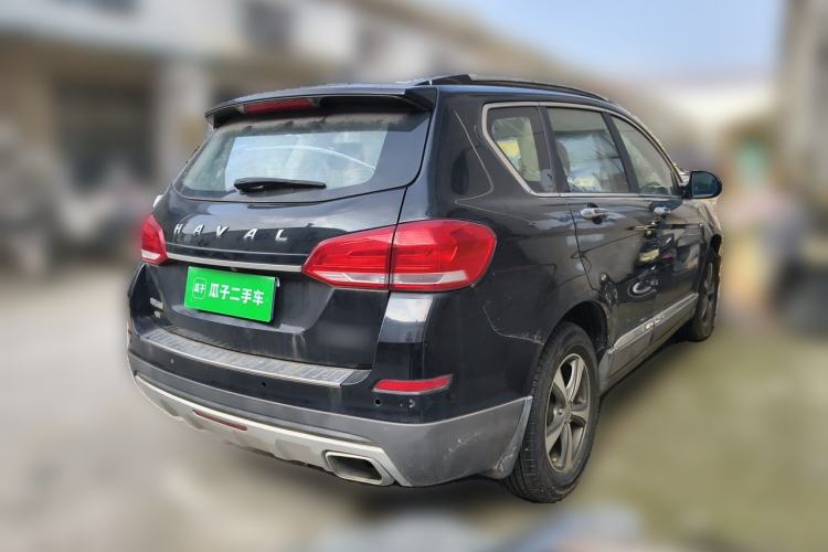 Used Haval H6 2017 Blue Label Sport Edition 1.5T Manual Two-Wheel Drive Elite Model Rear Right 45 Deg