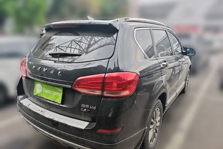 Used Haval H6 2017 Blue Label Sport Edition 1.5T Automatic Two-Wheel Drive Luxury Model Rear Right 45 Deg