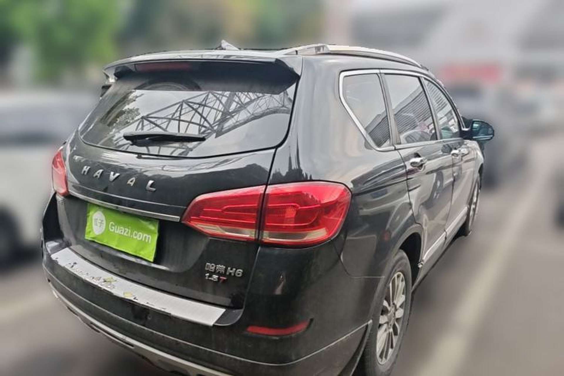 Used Haval H6 2017 Blue Label Sport Edition 1.5T Automatic Two-Wheel Drive Luxury Model Rear Right 45 Deg