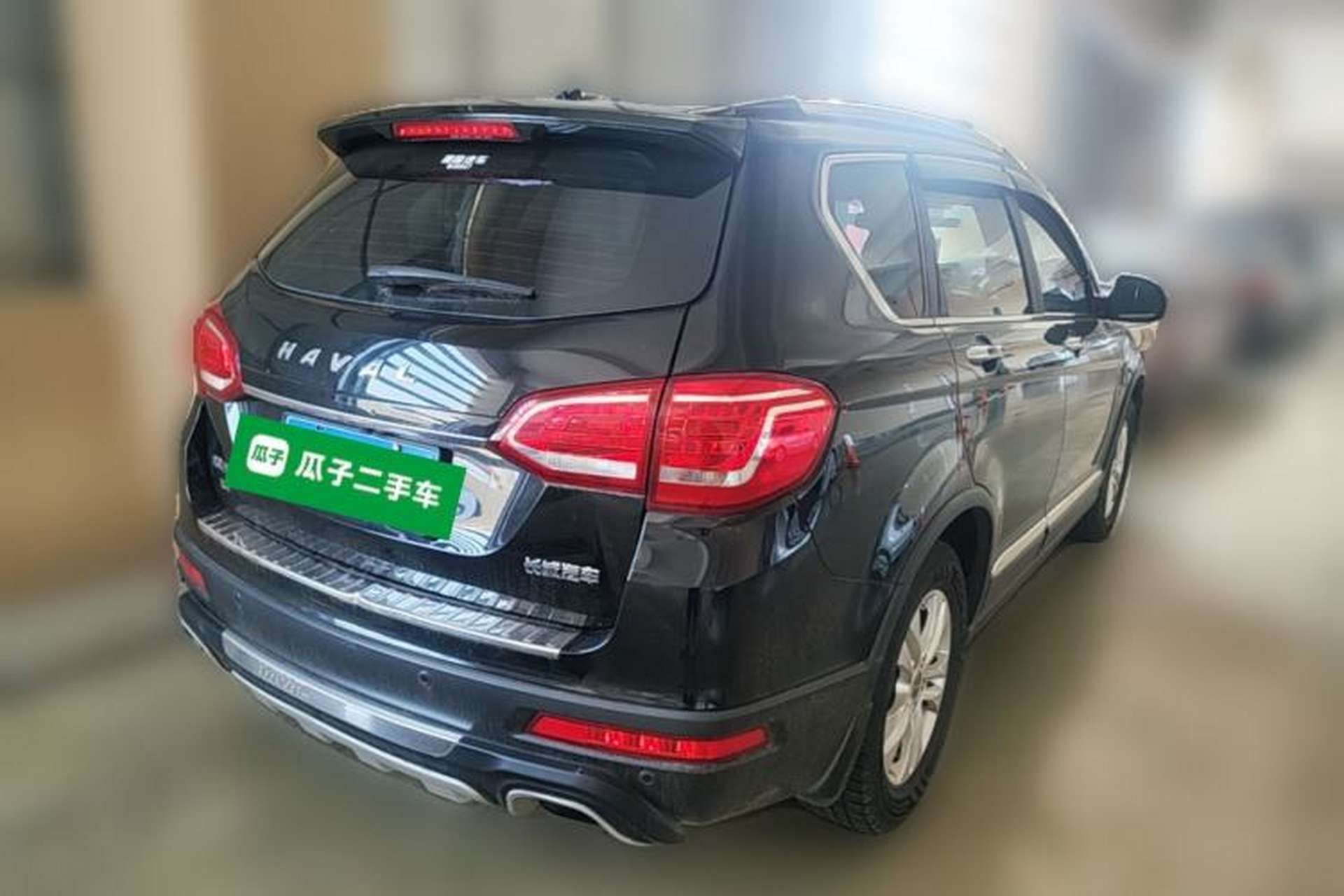 Used Haval H6 2017 Red-Label Sport Edition 1.5T Manual Two-Wheel Drive Elite Model Rear Right 45 Deg