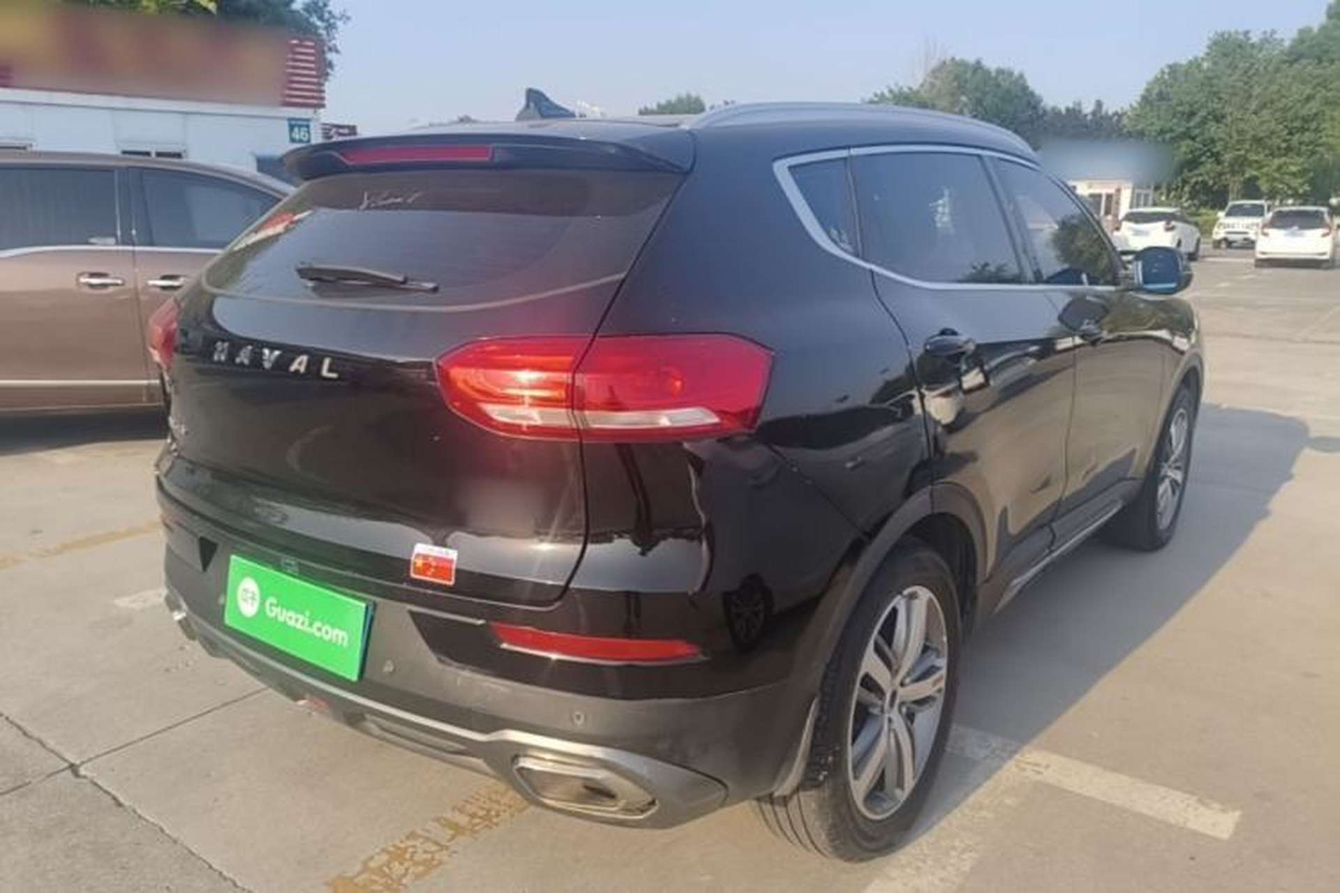 Used Haval H6 2017 Red Label 2.0T Automatic Two-Wheel Drive ZhiShang Model Rear Right 45 Deg