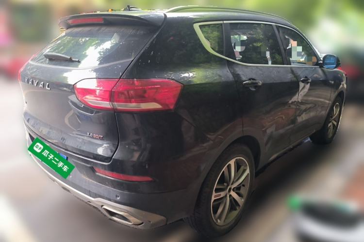 Used Haval H6 2017 Red Label 2.0T Automatic Two-Wheel Drive ZhiShang Model Rear Right 45 Deg