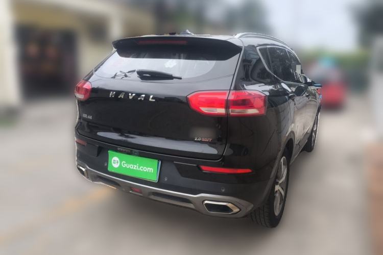 Used Haval H6 2017 Red Label 2.0T Automatic Two-Wheel Drive ZhiShang Model Rear Right 45 Deg