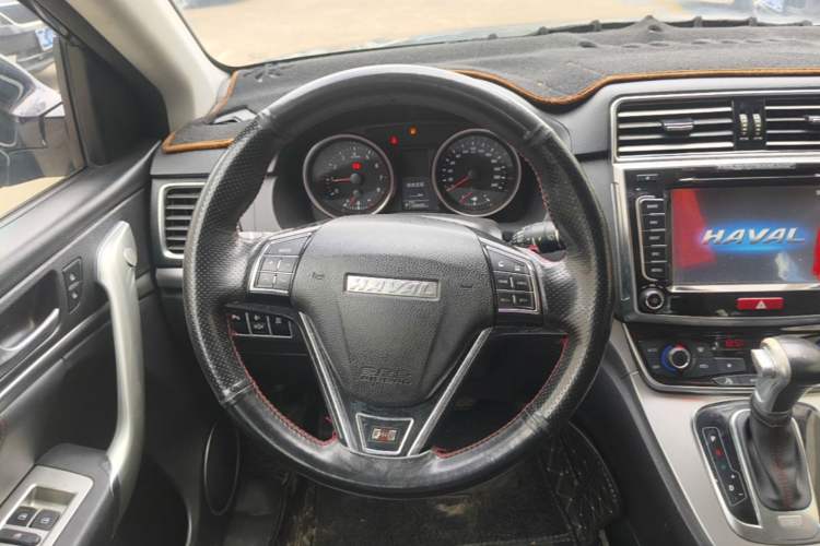 Used Haval H6 2017 Red-Label Sport Edition 1.5T Automatic Two-Wheel Drive Luxury Model Steering Wheel