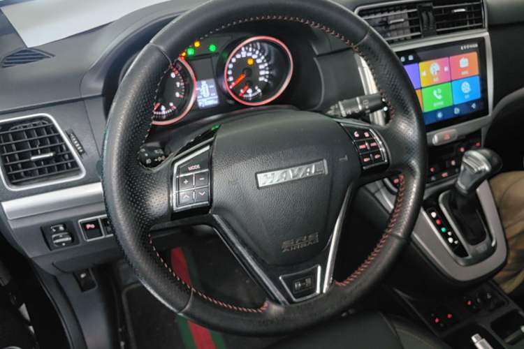 Used Haval H6 2017 Red-Label Sport Edition 1.5T Automatic Two-Wheel Drive Luxury Model Steering Wheel