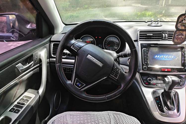 Used Haval H6 2017 Blue Label Sport Edition 1.5T Automatic Two-Wheel Drive Luxury Model Steering Wheel