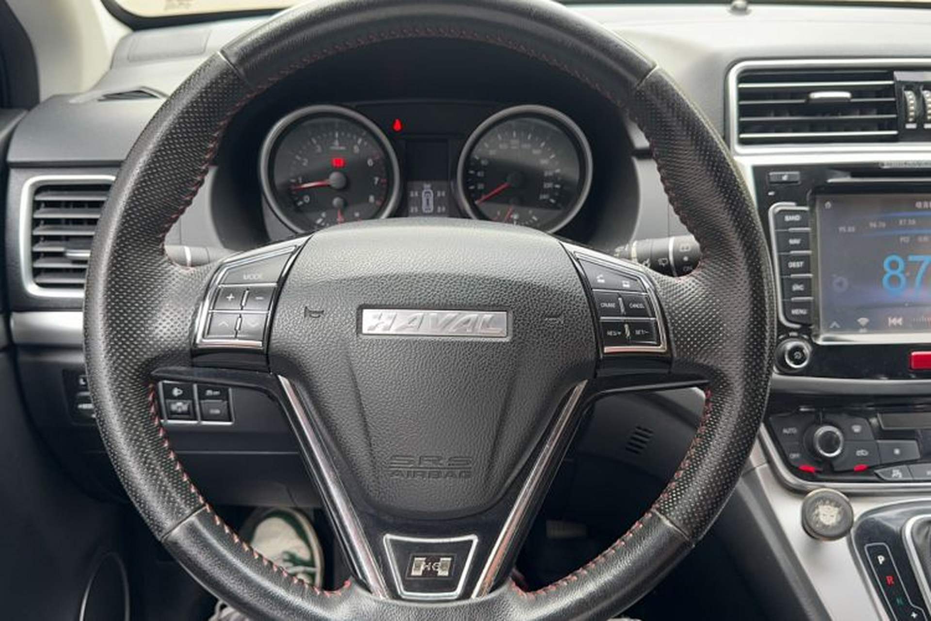 Used Haval H6 2017 Restyled Red-Label Sport Version 1.5T Automatic Two-Wheel Drive Luxury Trim Steering Wheel