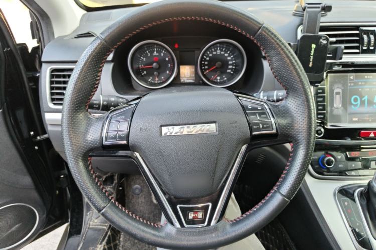 Used Haval H6 2017 Red-Label Sport Edition 1.5T Automatic Two-Wheel Drive Luxury Model Steering Wheel