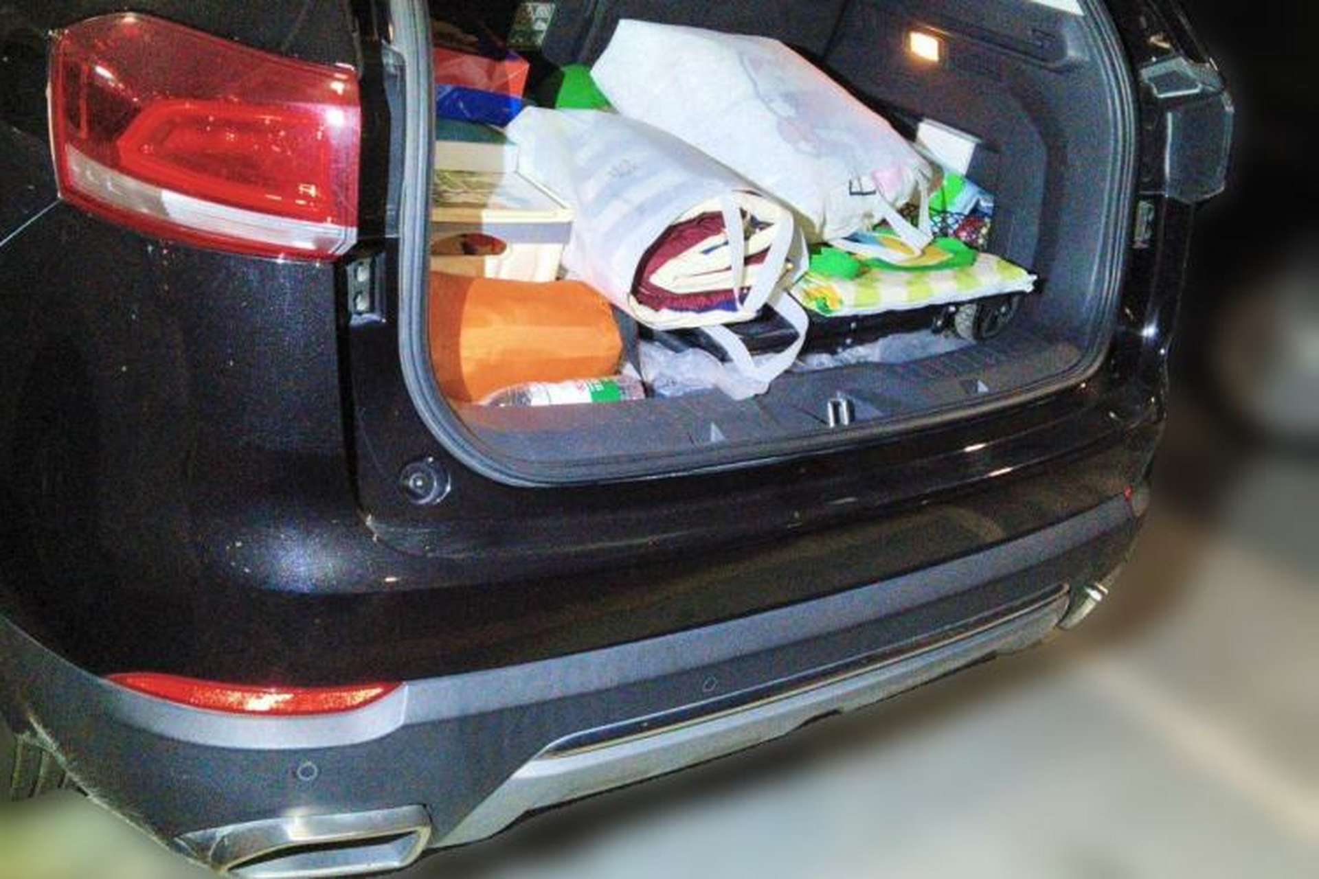 Used Haval H6 2017 Blue Label 2.0T Automatic Two-Wheel Drive Smart Edition Trunk