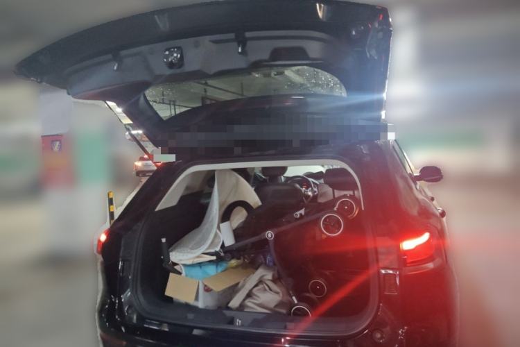 Used Haval H6 2017 Red-Label 1.5T Automatic Two-Wheel Drive Smart Edition Trunk