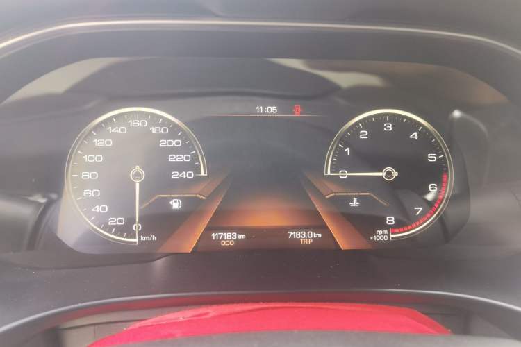 Used Haval H6 2017 Blue Label 2.0T Automatic Two-Wheel Drive Leading Model Instrument Cluster