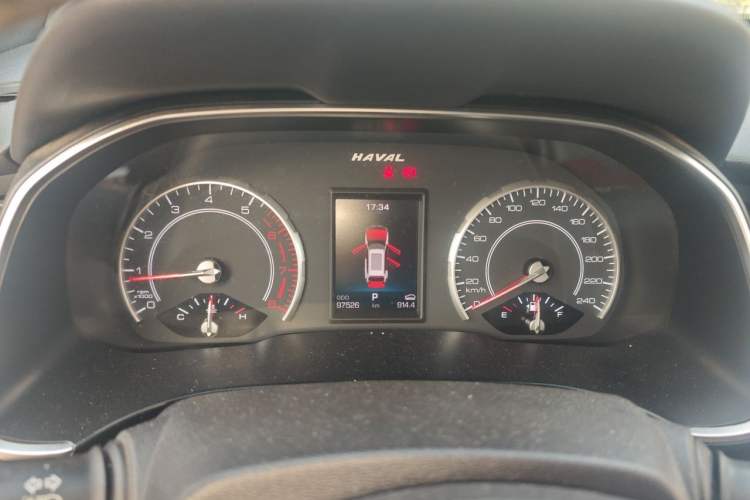 Used Haval H6 2017 Red Label 2.0T Automatic Two-Wheel Drive ZhiShang Model Instrument Cluster
