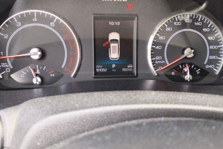 Used Haval H6 2017 Red-Label 1.5T Automatic Two-Wheel Drive Smart Edition Odometer Close Up