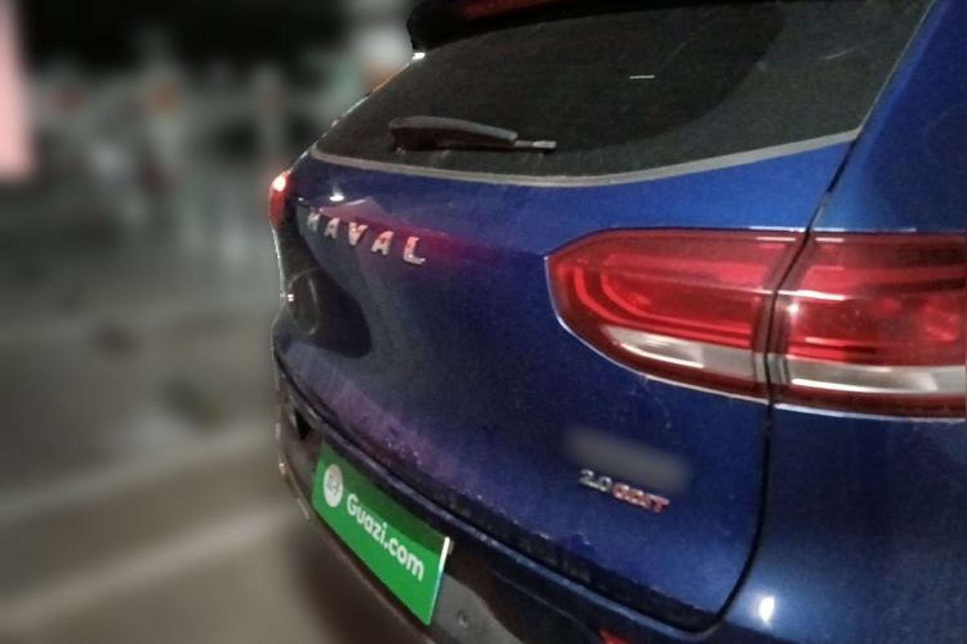 Used Haval H6 2017 Red Label 2.0T Automatic Two-Wheel Drive ZhiShang Model Rear