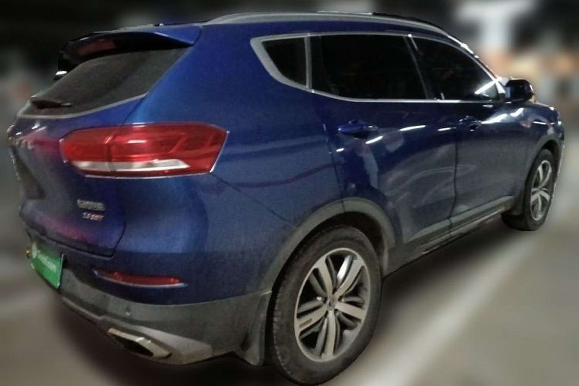 Used Haval H6 2017 Red Label 2.0T Automatic Two-Wheel Drive ZhiShang Model Rear Right 45 Deg