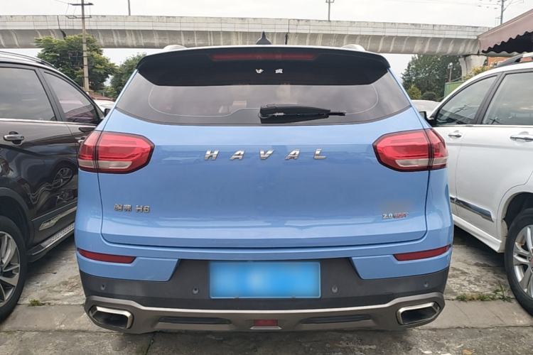 Used Haval H6 2017 Red Label 2.0T Automatic Two-Wheel Drive ZhiShang Model Rear