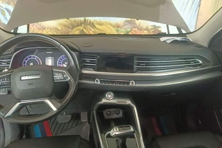 Used Haval H6 2017 Blue Label 2.0T Automatic Two-Wheel Drive Smart Edition Audio And AC Panel