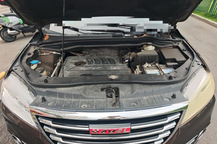 Used Haval H6 2017 Red-Label Sport Edition 1.5T Automatic Two-Wheel Drive Luxury Model Engine Bay