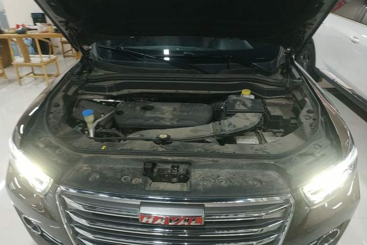 Used Haval H6 2017 Red Label 2.0T Automatic Two-Wheel Drive ZhiShang Model Engine Bay