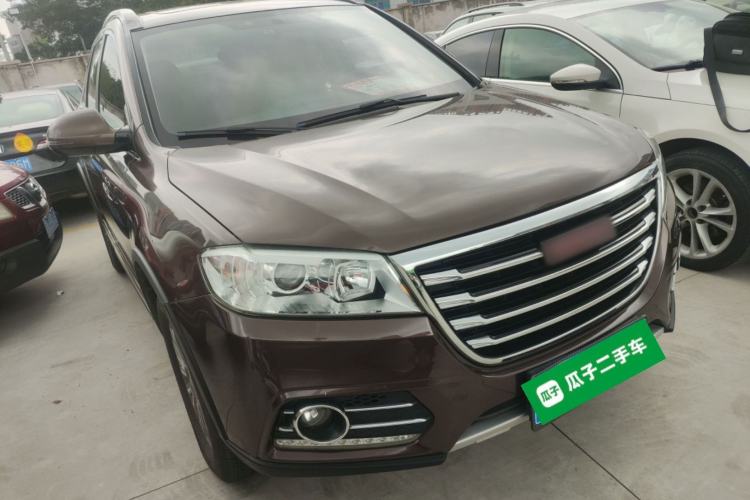 Used Haval H6 2017 Red-Label Sport Edition 1.5T Automatic Two-Wheel Drive Luxury Model Front Right 45 Deg