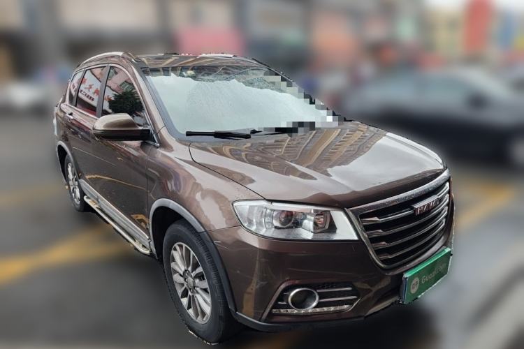 Used Haval H6 2017 Red-Label Sport Edition 1.5T Automatic Two-Wheel Drive Luxury Model Front Right 45 Deg