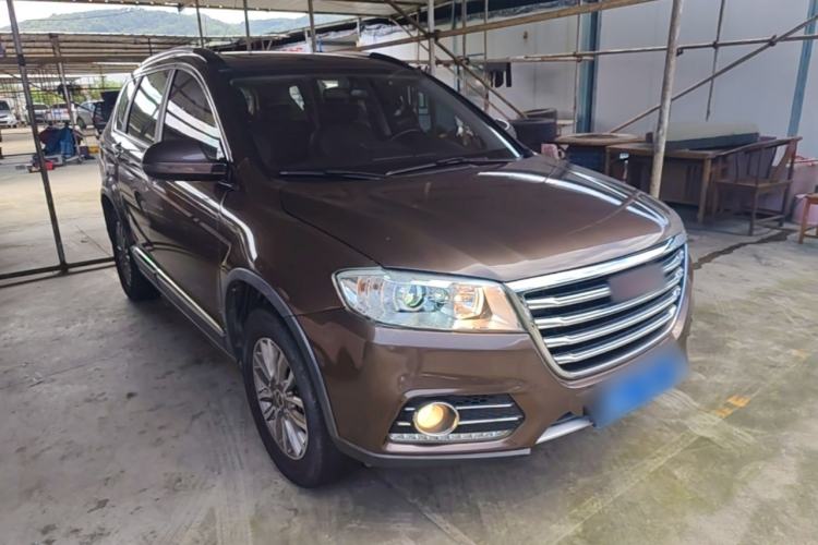 Used Haval H6 2017 Red-Label Sport Edition 1.5T Automatic Two-Wheel Drive Luxury Model Front Right 45 Deg