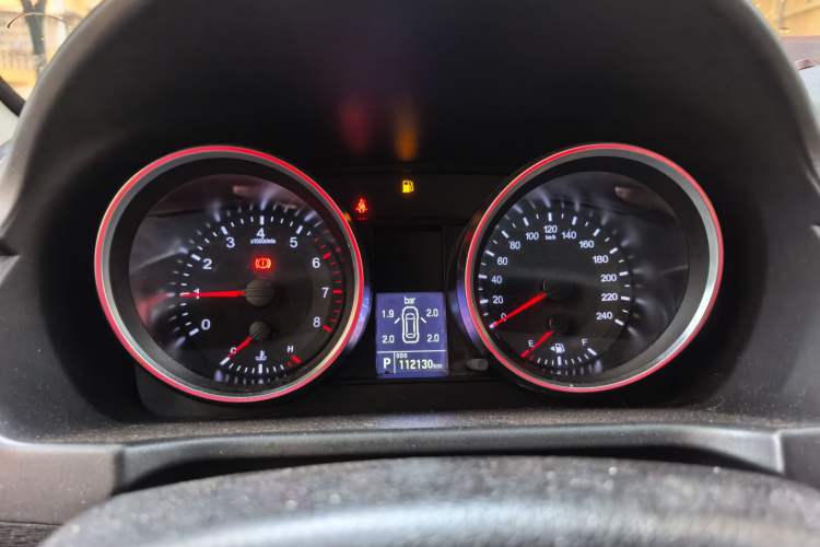 Used Haval H6 2017 Blue Label Sport Edition 1.5T Automatic Two-Wheel Drive Luxury Model Instrument Cluster
