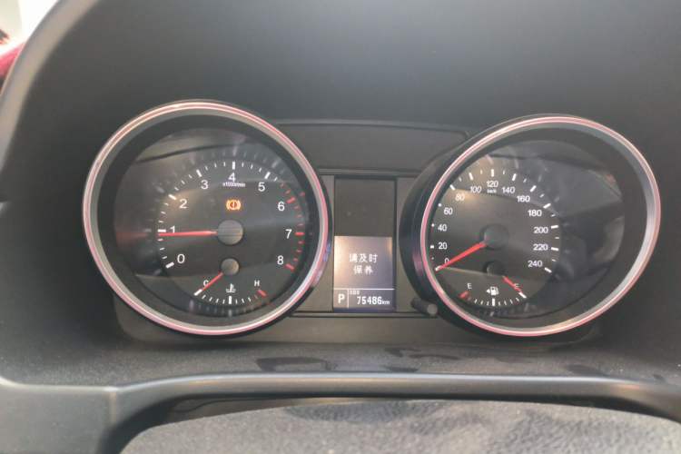 Used Haval H6 2017 Red-Label Sport Edition 1.5T Automatic Two-Wheel Drive Luxury Model Instrument Cluster