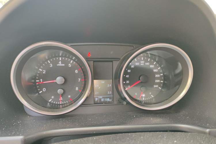 Used Haval H6 2017 Blue Label Sport Edition 1.5T Automatic Two-Wheel Drive Luxury Model Instrument Cluster