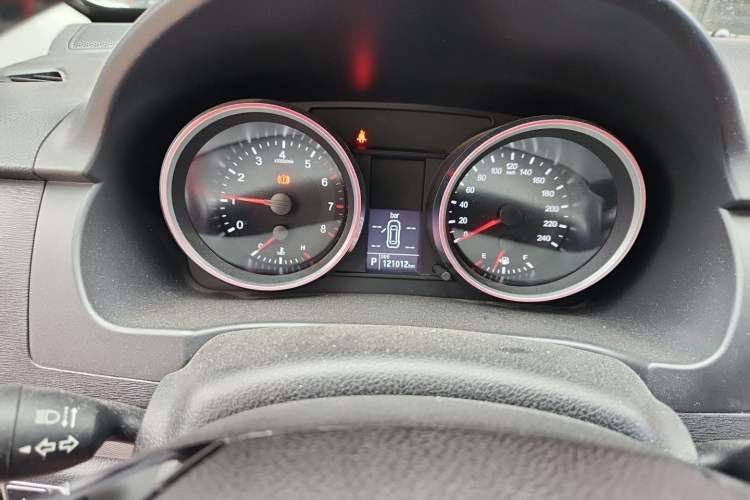 Used Haval H6 2017 Red-Label Sport Edition 1.5T Automatic Two-Wheel Drive Luxury Model Odometer Close Up