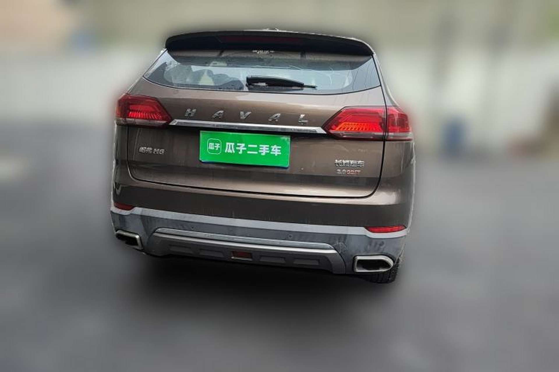 Used Haval H6 2017 Blue Label 2.0T Automatic Two-Wheel Drive Smart Edition Rear
