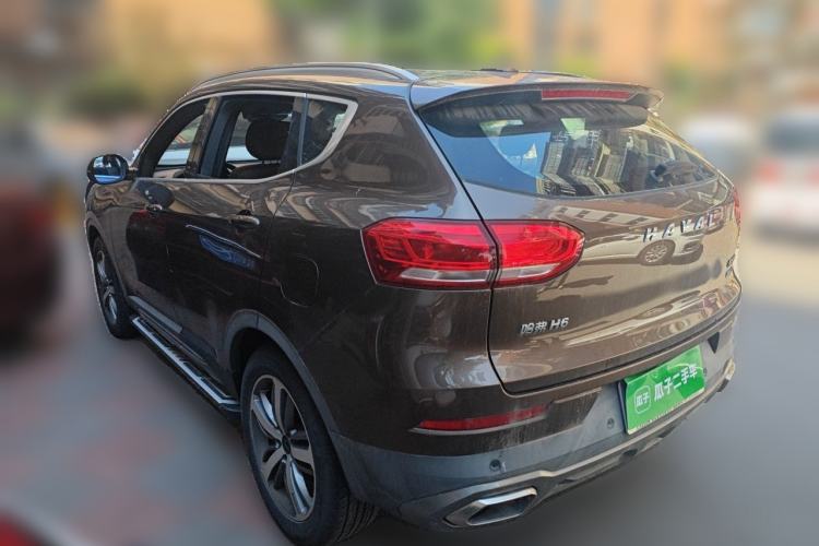 Used Haval H6 2017 Red Label 2.0T Automatic Two-Wheel Drive ZhiShang Model Rear Left 45 Deg